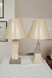 Unmatched  Pair Of Mid Century Lamps