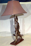 Bronze  Soldier   Lamp