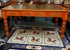William IV Style Partners Writing Table