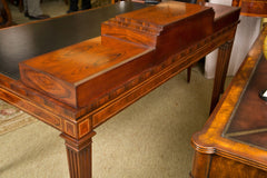 Reproduction Art Deco Rosewood Stepped Writing Desk