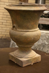 Outdoor/Indoor Urn with Antique Stone Finish