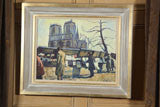 Shopping  At  Stalls  In  Paris Painting