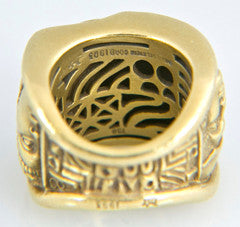 Barry Kieselstein-Cord "Women Of The World" Gold Ring