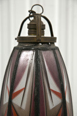 Art Deco Glass Lampshade Style Chandelier