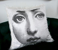 Piero Fornasetti Style Pillow